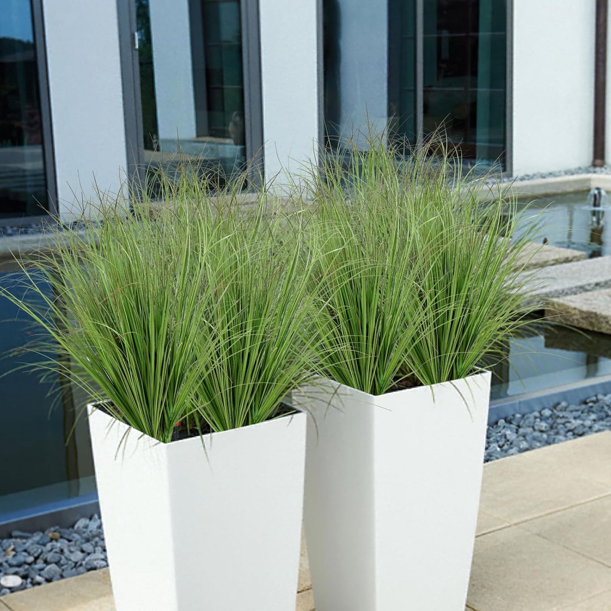 Goodivery ® Weerbestendige Kunstplanten Set van 12 voor Balkon en Tuindecoratie