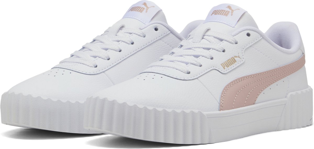 Puma Carina 3.0 PUMA White-Rose Quartz-PUMA Gold