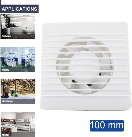 IVC air orignal Badkamerventilator 125mm | Ventilatie | kris radiator