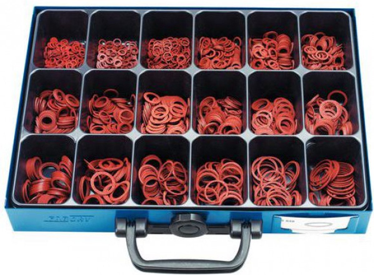 Merkloos ass. dichtingen rubber/fiber