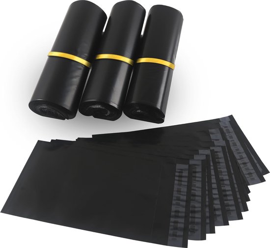 100 stuks Goodway verzendzakken, zwart (50 x 70 cm