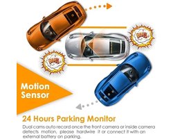 Eszenzics™ Dashcam V7.2 - Dashcam voor auto - Incl 32GB geheugenkaart - 4K HD - 1080P - 2" HD scherm - 170gr - Looprecording - Nachtzicht