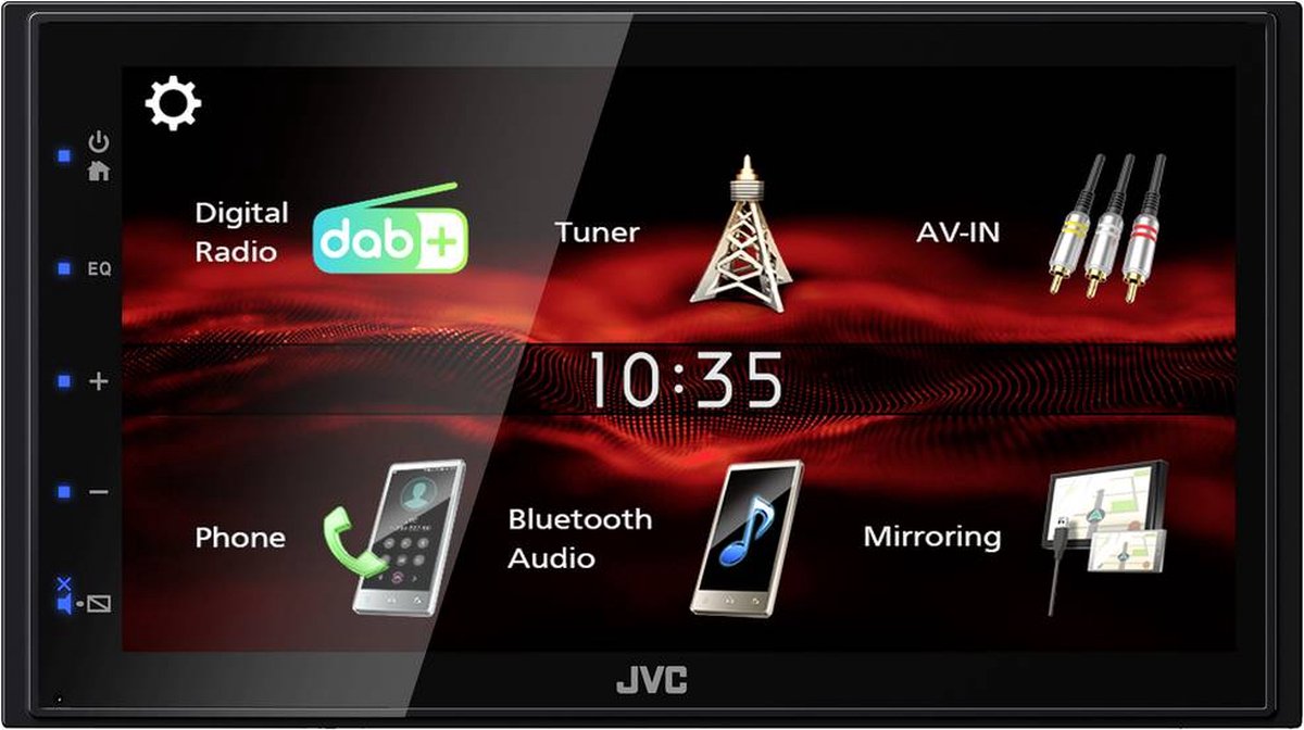 JVC KW-M180DBT - 2 DIN multimedia autoradio – foto 5