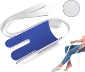 Zorghelden® Sokaantrekker - Extra zacht materiaal - Sokaantrekker hulpmiddel - Aantrekhulp sokken - Sok aantrekhulp - Easy slide aantrekhulp
