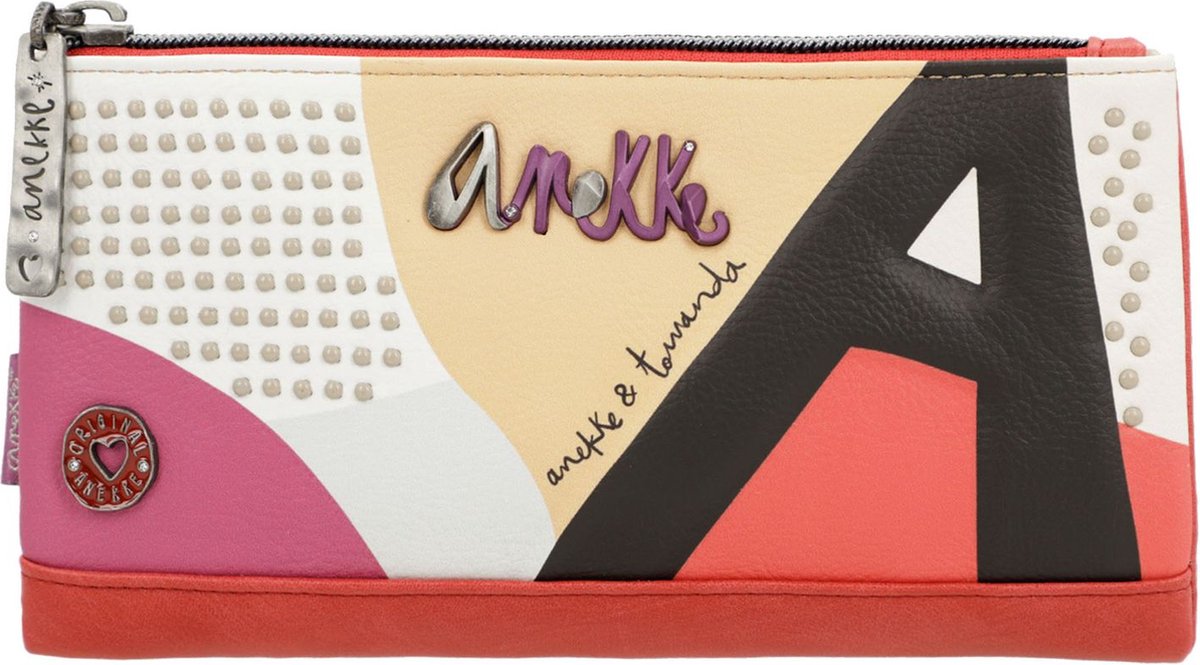 Anekke Portemonnee Hollywood Fashion Flexible RFID Wallet Multicolor Veelkleurig