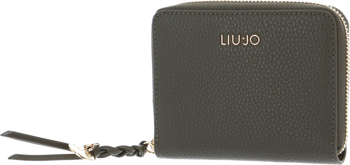 LIU JO Portemonnee Campanula ECS Zip Around Wallet Verdone Olijfgroen