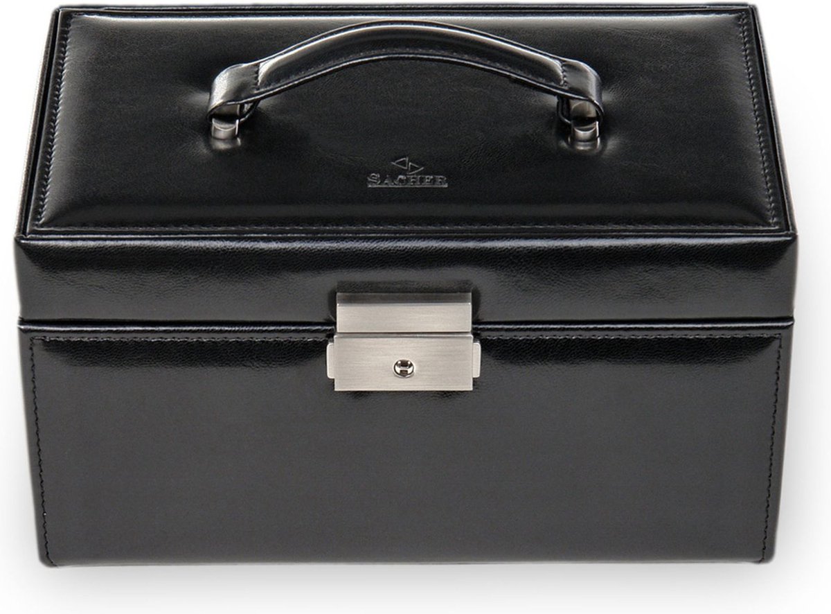 Sacher Sieradendoos New Classic Jewellery Case Elly Black Zwart