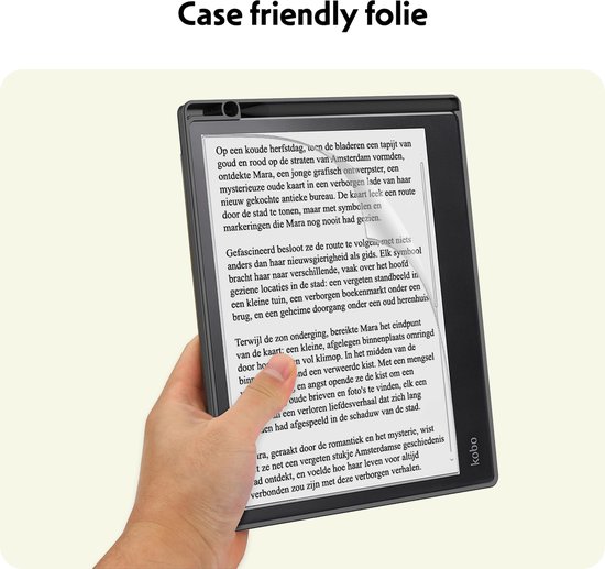 Screenprotector - Folie Geschikt voor - Kobo Elipsa 2E - Screenprotector Bescherm Folie - Screenprotector Folie Geschikt voor Kobo Elipsa 2E Screenprotector - 2 Stuks — afbeelding 5