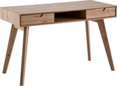 Bureau scandinave - Table de travail - Coiffeuse - Usage polyvalent - 120 cm x 55 cm x 77 cm