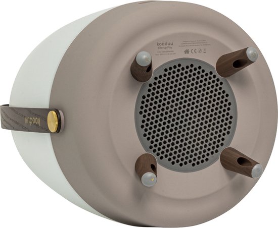 Kooduu Lite-up Play met SOUND BY JBL in kleur Earth - Bluetooth speaker - Tafellamp - Party Speaker - Portable - Oplaadbaar - Dimbare LED verlichting van Merkloos — afbeelding 3