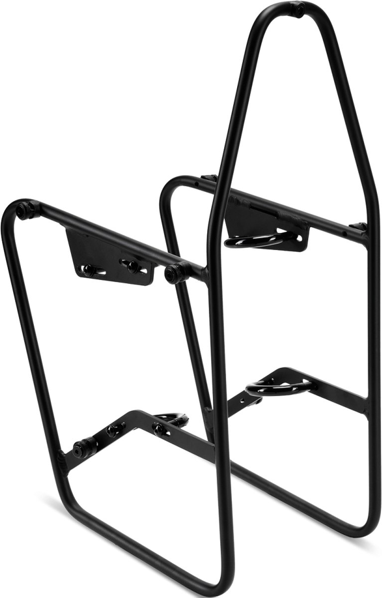ACID Bagagedrager Lowrider Suspension Trekking - Bagagedrager Fiets - Tassendrager - Opzetdrager - Bagagerek - Bagagedrager Tas - Aluminium - Zwart