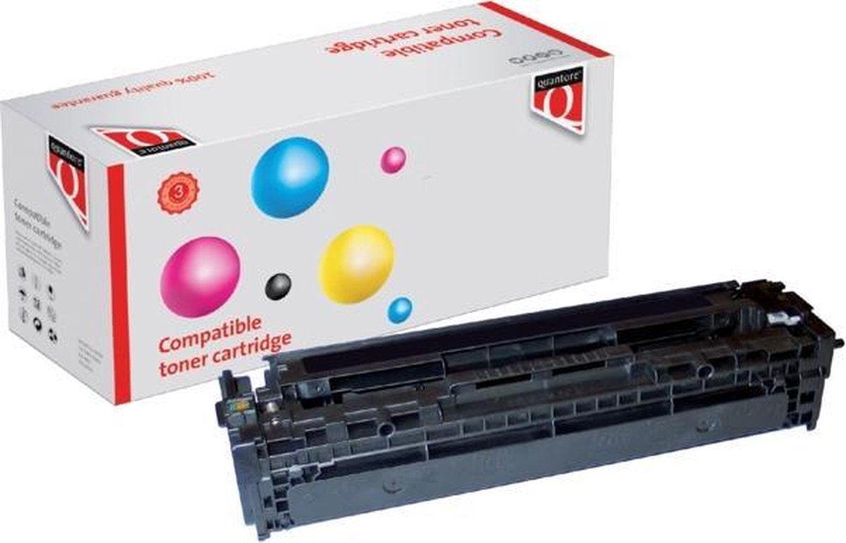 Tonercartridge Quantore alternatief tbv HP CF210X 131X zwart HC | 1 stuk