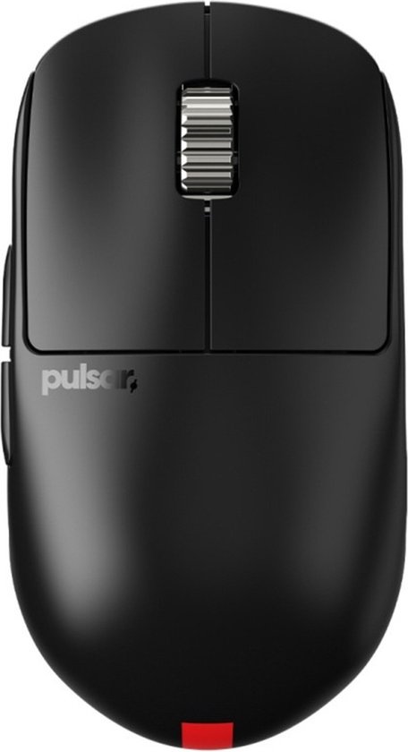 Pulsar X2H eS Black Edition - Muis - Bedraad & draadloos - PAW3395 - 26000 DPI - 8000Hz (Bedraad) - zwart