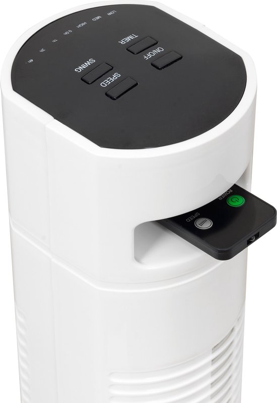 Bestron AFT770WRC -Torenventilator -  Wit