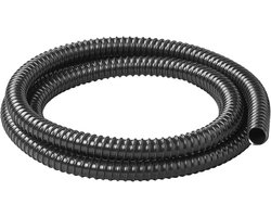 ProPlus Afvalwaterslang - 2,5 m - Afwatering - Temperatuurbestendig - Flexibel en Uittrekbaar - ø 19 mm - Voor het Geleiden van Afvalwater vanuit caravans/campers, vijvers en zwembaden - Afvoerkanaal - Zwart