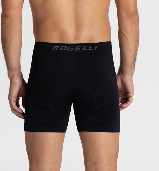 Rogelli Seamless Fietsonderbroek 2.0 - Fiets Ondershort Met Zeem - Unisex - Zwart - Maat XXL/3XL van Merkloos — afbeelding 3