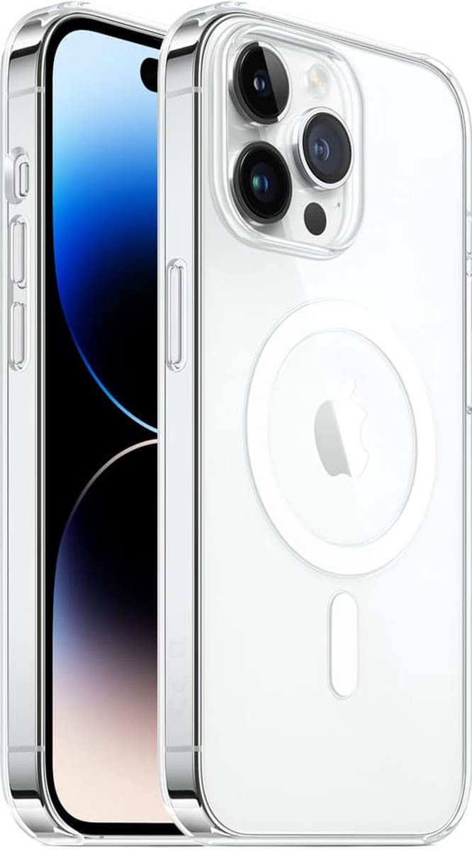 Casify Doorzichtig Hoesje geschikt voor MagSafe iPhone 14 Pro Max Hoesje - Transparant