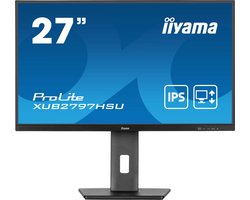 iiyama ProLite XUB2797HSU-B2 - 27 inch - Full HD - IPS - USB-Hub (2x) - Verstelbaar