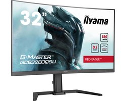 iiyama G-Master GCB3280QSU-B2 Red Eagle - 32 inch - QHD - VA - 180 Hz - Verstelbaar - Curved
