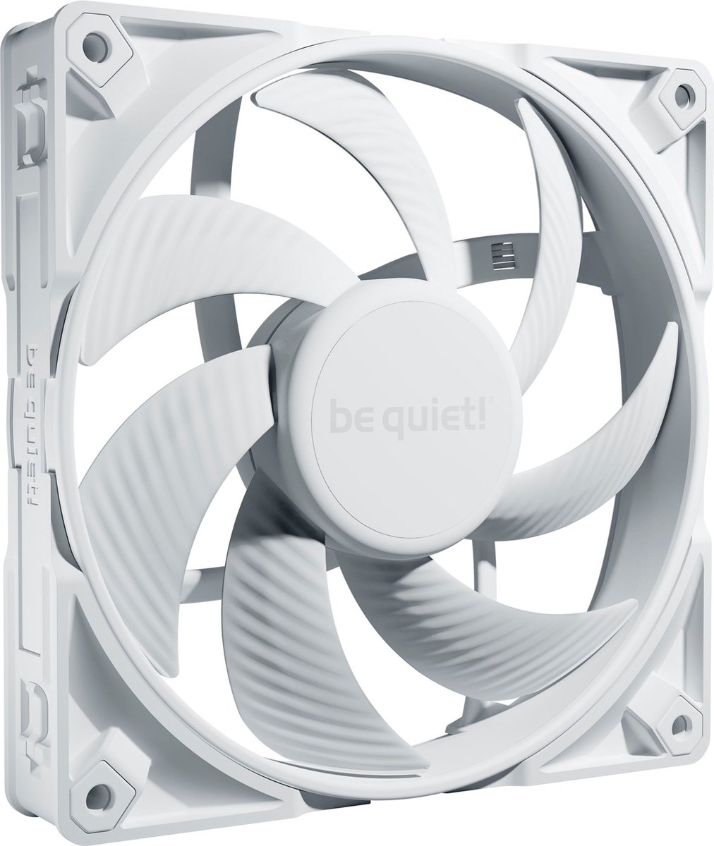 BeQuiet Silent Wings Pro 4 PC-ventilator Wit (b x h x d) 140 x 140 x 25 mm