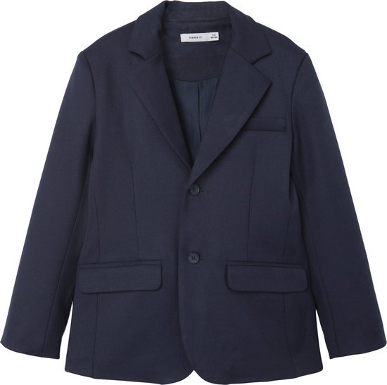 Name It - Nmfosimi Frozen Ls Tulle Dress Lnoos Wdi - 4880300 Navy Blazer