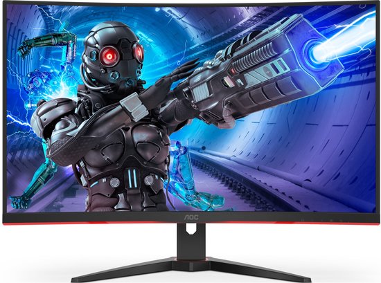 AOC C32G2ZE Curved Gaming Monitor - 32 inch - 240Hz - Full HD