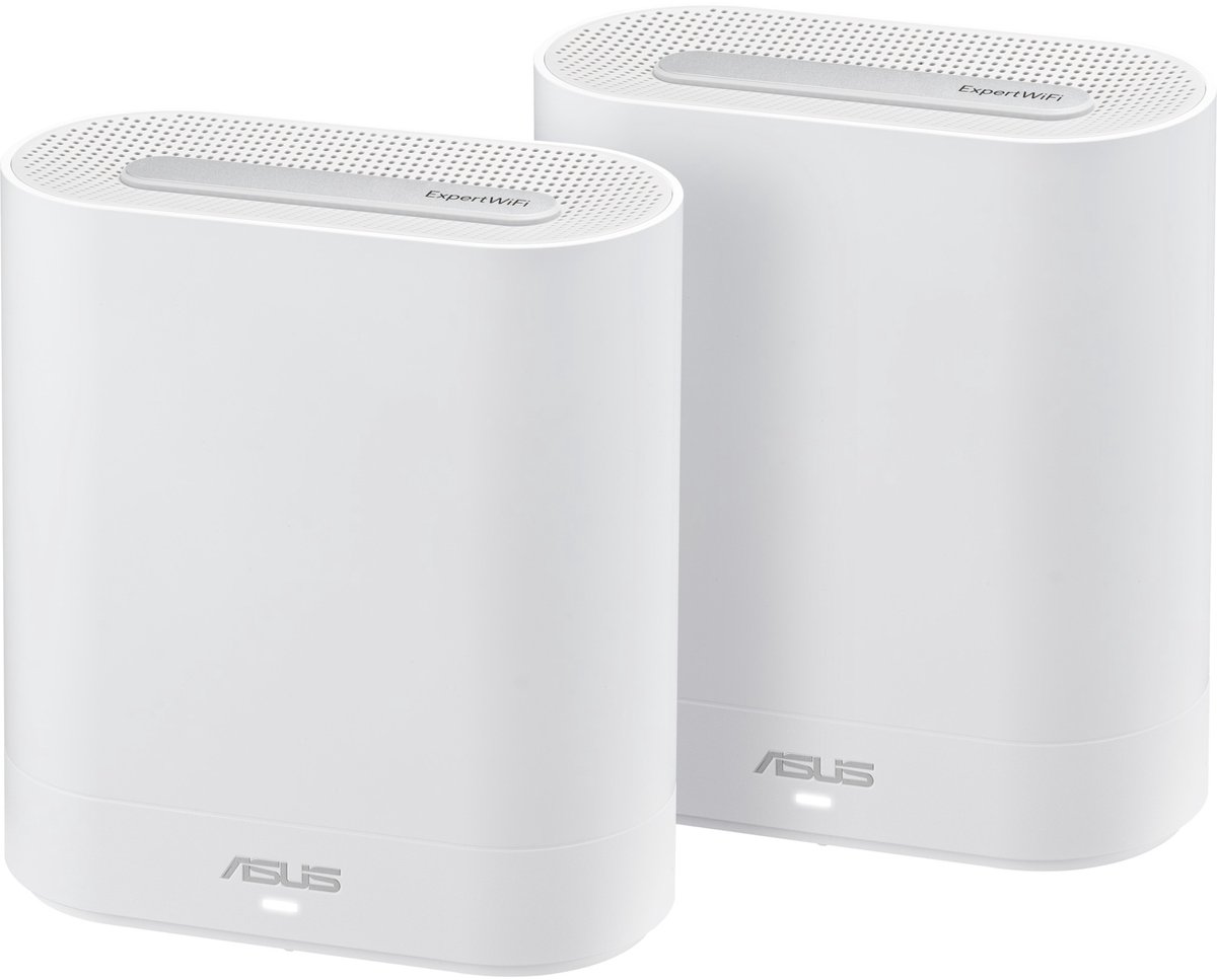 ASUS ExpertWiFi EBM68 - Mesh WiFi - Tri-band - Wi-Fi 6 - AX7800 - 2-Pack