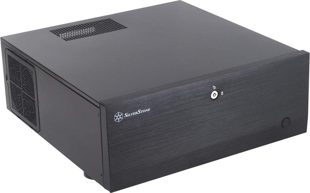 Silverstone Grandia GD07 HTPC Zwart computerbehuizing