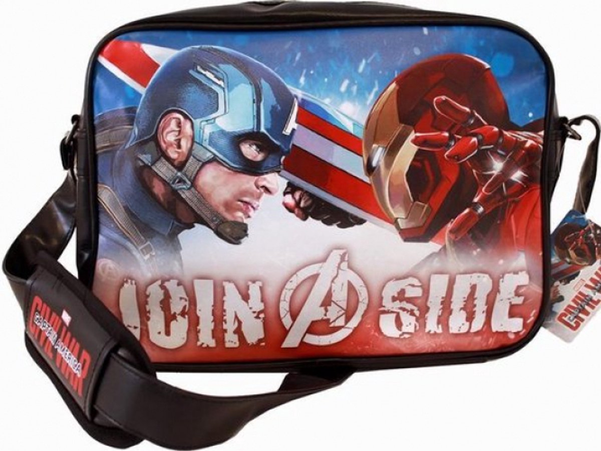 CIVIL WARS - Messenger Bag Face to Face