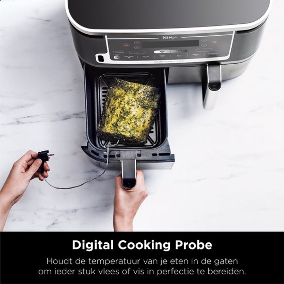 Ninja AF451EU Airfryer XXL met 2 Kookvakken - afbeelding 3