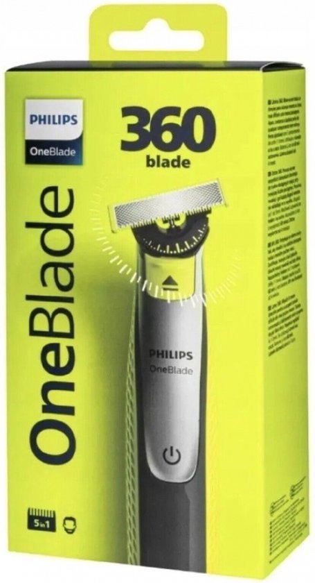 Philips OneBlade Face 360 - QP2734/20 - Scheerapparaat, trimmer en styler in 1