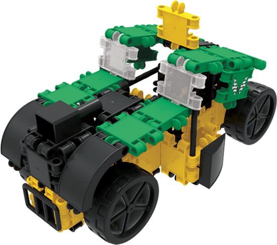 Clics bouwblokken– DUURZAAM SPEELGOED gemaakt van GERECYCLEERDE kunststof- bouwset 25 in 1 -  speelgoed 4,5,6,7,8 jaar jongens en meisjes- educatief speelgoed- Montessori speelgoed- constructie speelgoed