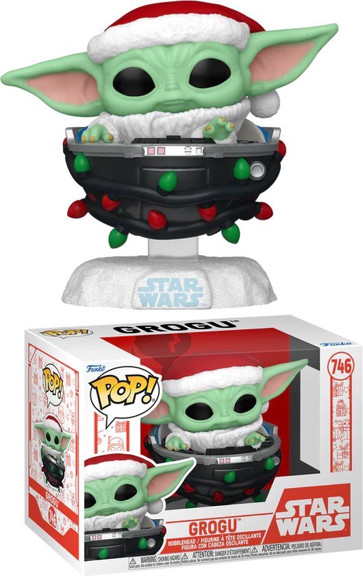 FUNKO Funko Pop: Star Wars- The Mandalorian Con Grogu 402