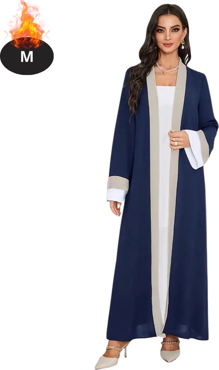 Nivard Islamitische Kleding - Djellaba Dames - Moslim Kleding - Arabisch Dames Kaftan - Alhamdulillah - M