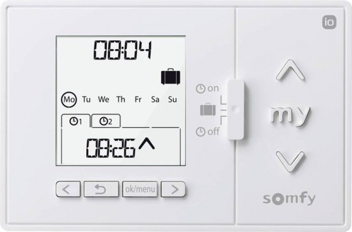 Somfy tijdschakelaar IP20 868,95 MHz 1805227