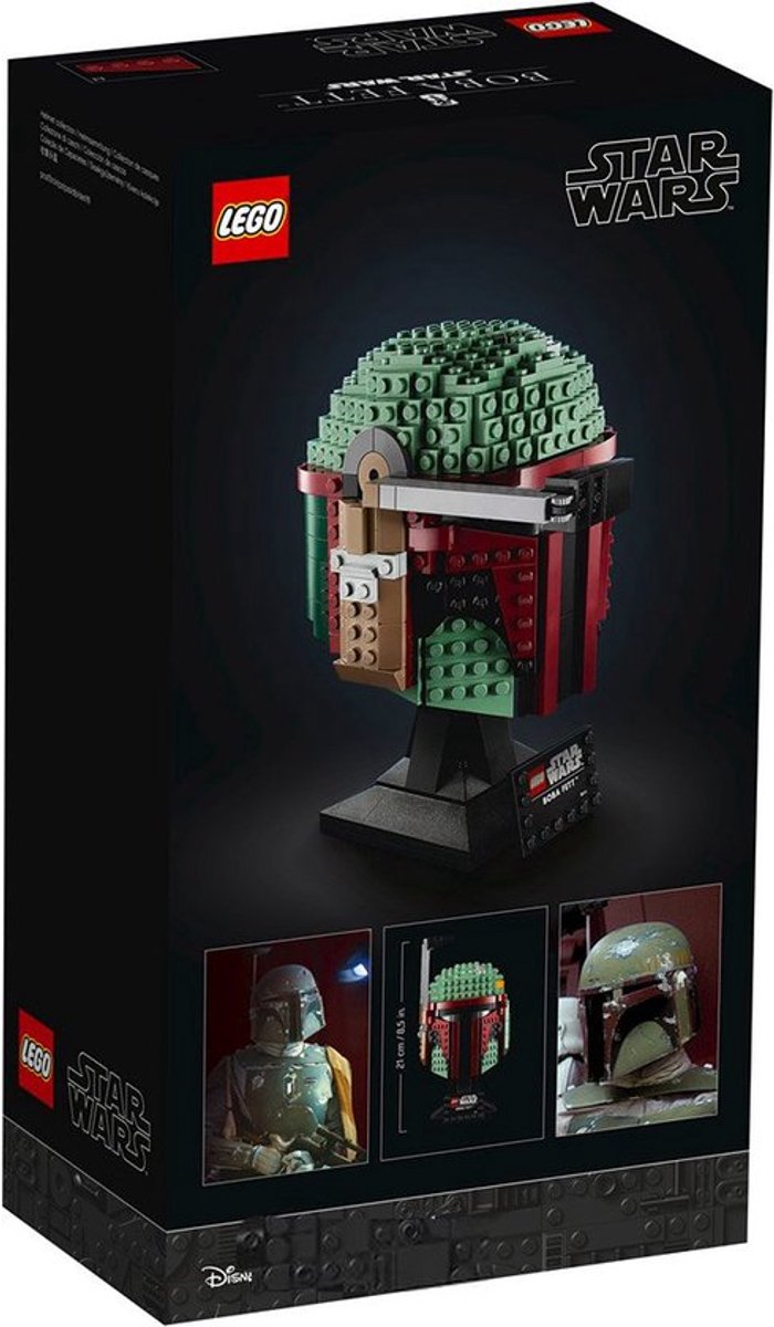 LEGO Star Wars Boba Fett helm 75277 — afbeelding 14
