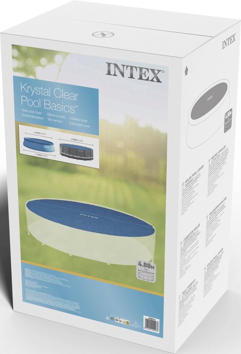 Intex Solar Pool Cover - Easy Set® & Frame Zwembad Ø 488 cm — afbeelding 20