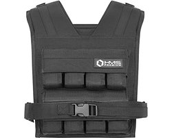 HMS Premium KTO16 - Gewichtsvest - 16 kg - Verstelbaar - Ademend Materiaal