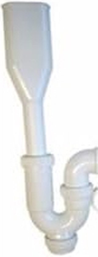 Wpro - y-stuk afvoer voor Wasmachine, Vaatwasser en Condensdroger - PVC - wit