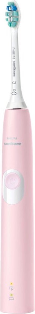 Philips Sonicare ProtectiveClean 4300 PINK - Sonische elektrische tandenborstel met poetsdruksensor - roze