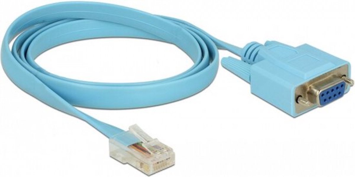 Image of Adapter RS-232 DB9 Vrouw> 1 x Serieel RS-232 RJ45 MAN