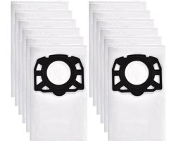 12 stofzuigerzakken compatibel met Kärcher KFI 357 KWD1 KWD2 KWD3 WD2 Plus WD3 WD 2 Plus WD 3 MV 3 SE 4001SE 40 SE 4002, reservefilterzak compatibel met Kärcher 2.863-314.0