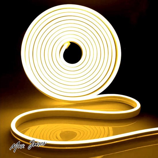 DBFAIRY RGB ledstrip 10 m, 24 V neon ledstrip met app en