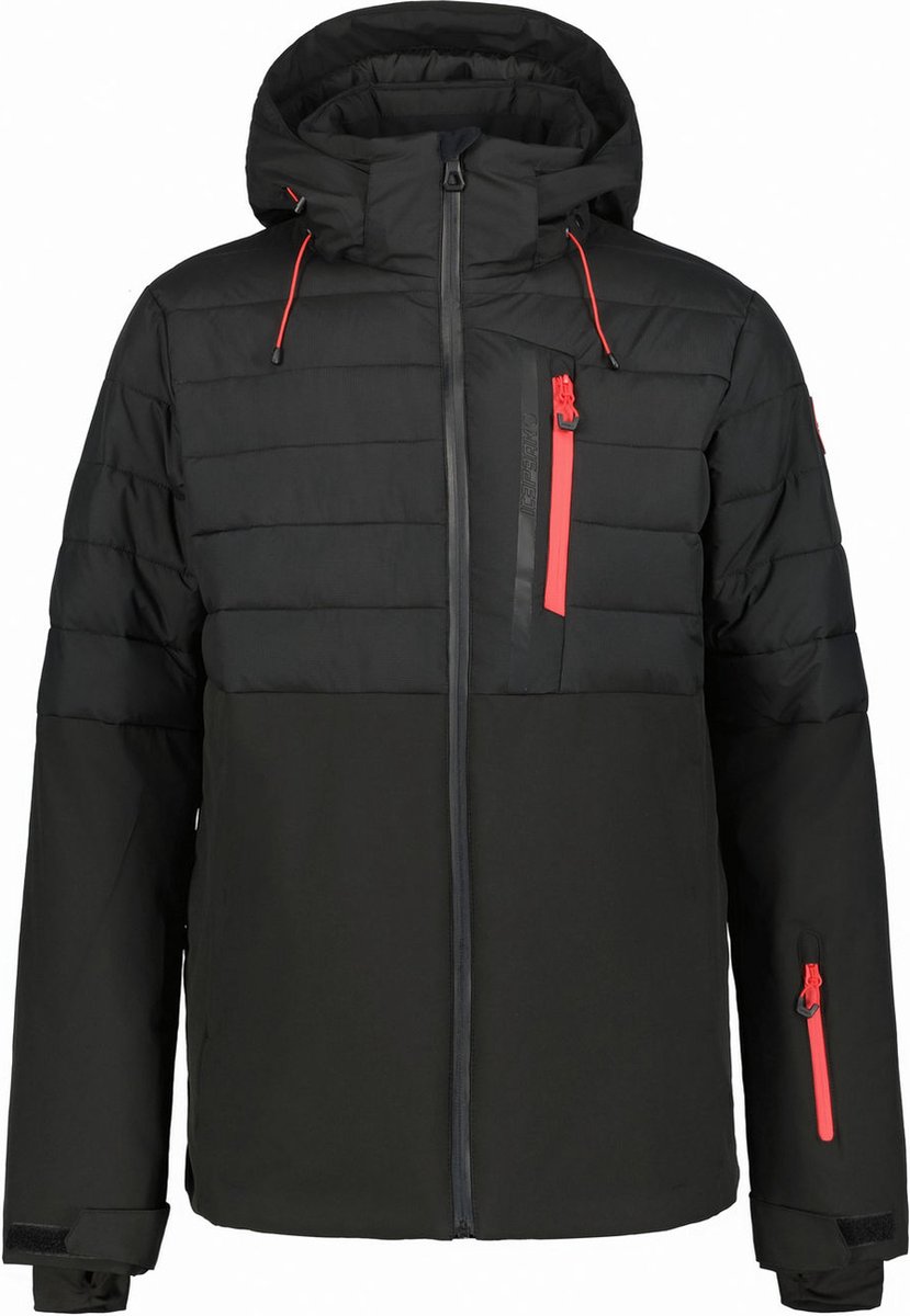 Icepeak Folsom Jacket – Wintersport Jassen Ski Jassen Zwart