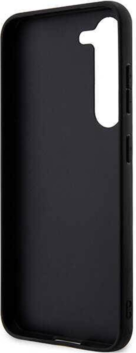 Ferrari Perforated Bottom Back Case - Geschikt voor Samsung Galaxy S23 Plus (S916) - Zwart