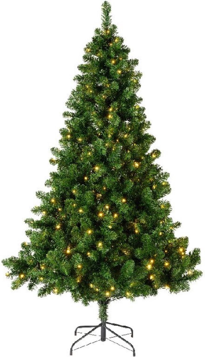 Everlands Imperial pine Kunstkerstboom - 180 cm hoog - Met verlichting met twinkel functie – foto 7