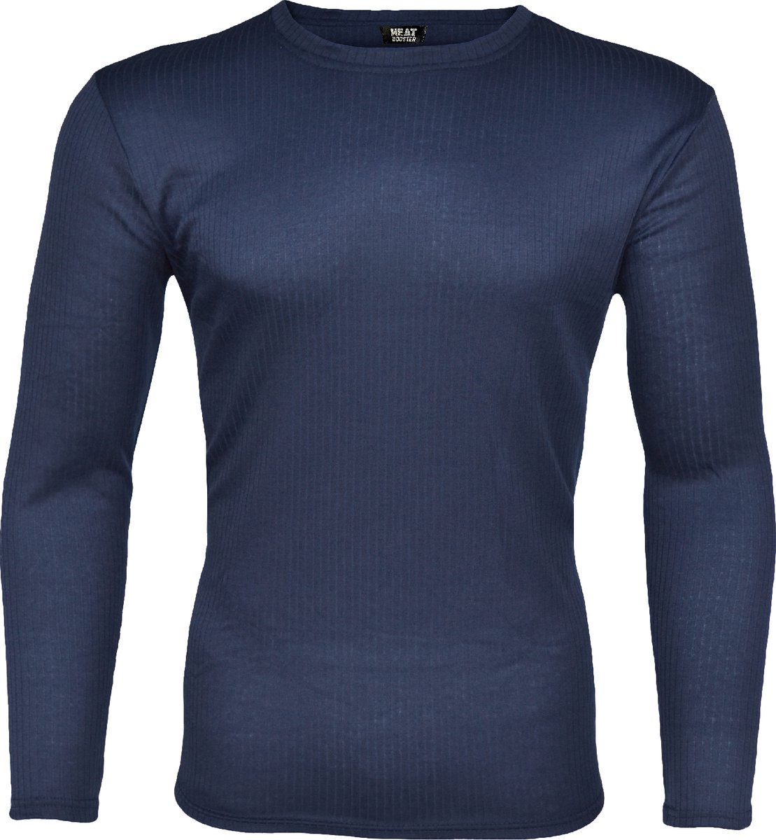 Thermoshirt Heren - Navy - Blauw - Maat XL | Gianvaglia Thermo Ondergoed | Heat Booster Series