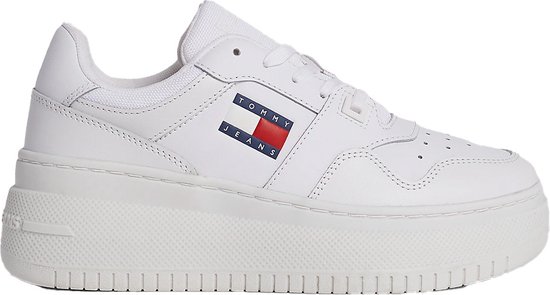 Tommy sneakers dames wit shop
