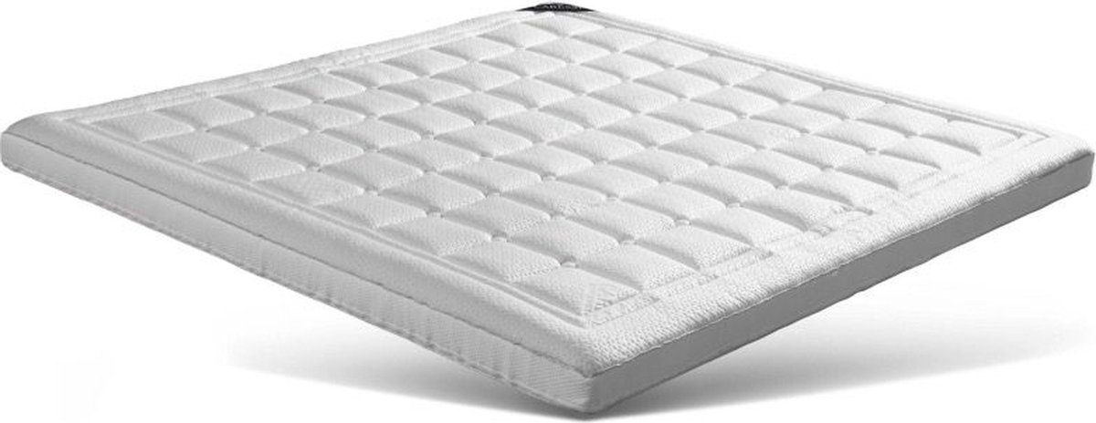 Caresse Topper 80x200 - HR Koudschuim - Caresse 835 - 13 cm dik - Anti allergisch Wit