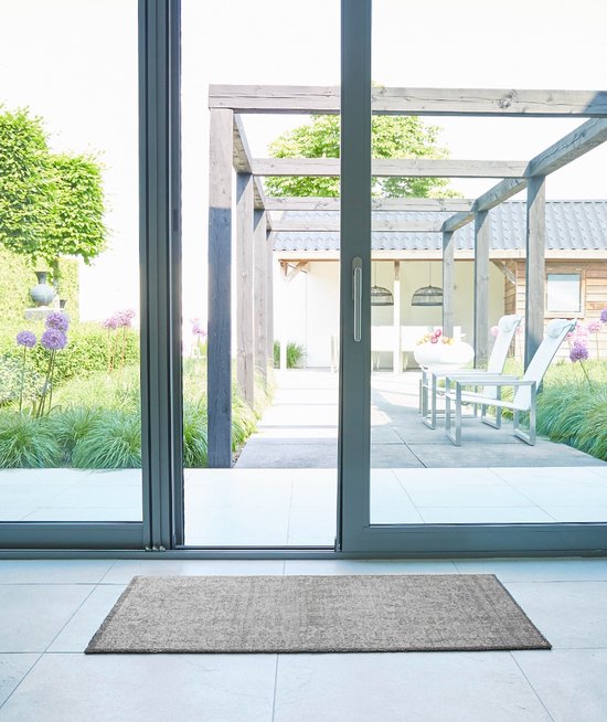 MD Entree - Deurmat - Schoonloopmat - Soft&Deco - Velvet Beige - 67 x 100 cm — afbeelding 3
